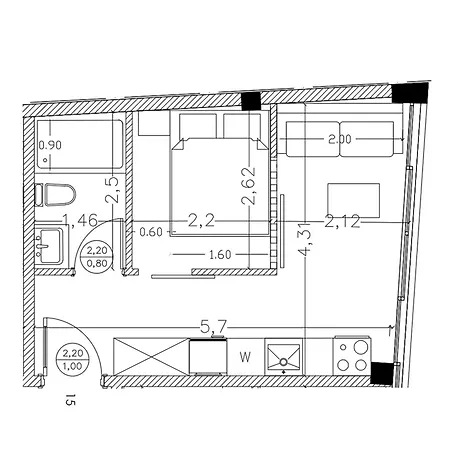 شقة Brantouna Urban Vibes By Proliving Hospitality